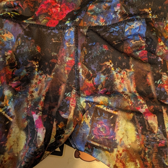 Danskin now fitted xl multicolor pants athletic wear - Picture 4 of 8